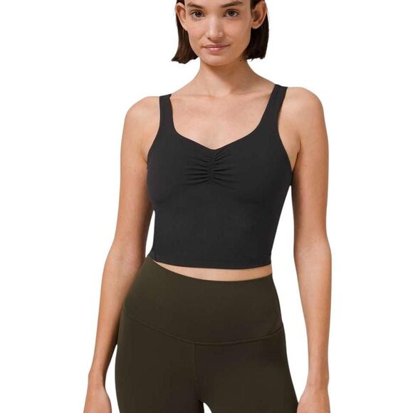 lululemon athletica Tops - Lululemon Align Tank *Gathered-Front in Black